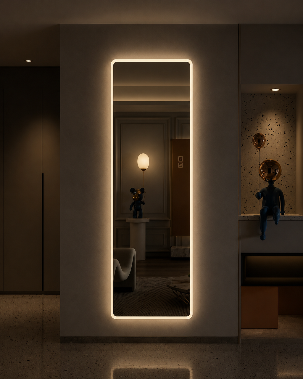 Deja-Vu Led Mirror