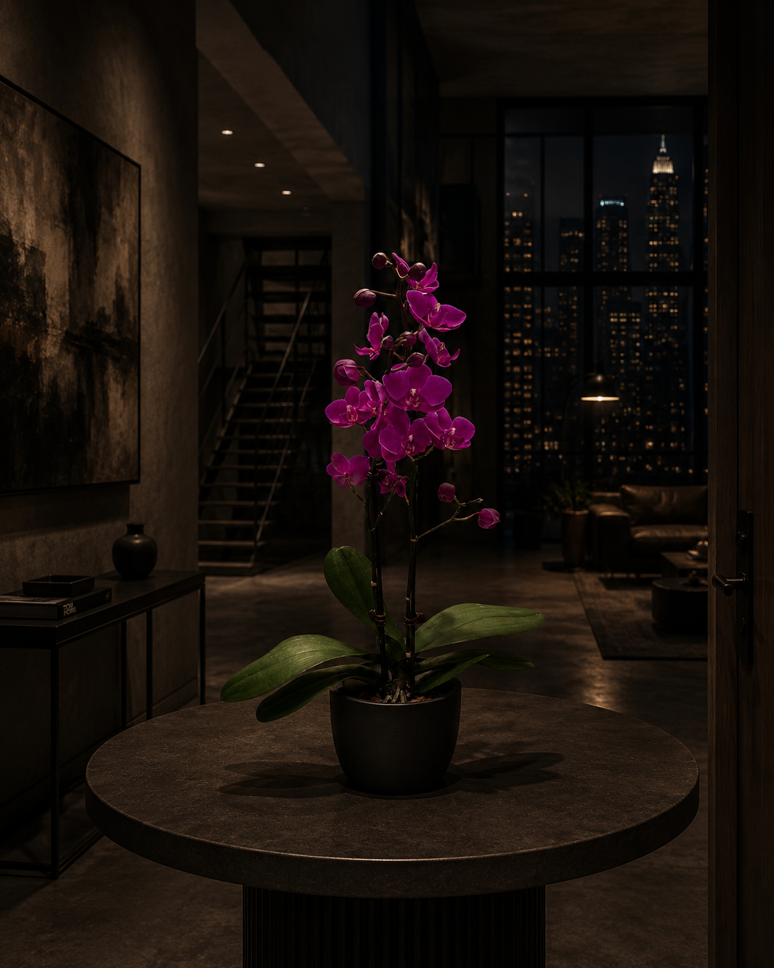 'Purple Phalaenopsis'- Orchid