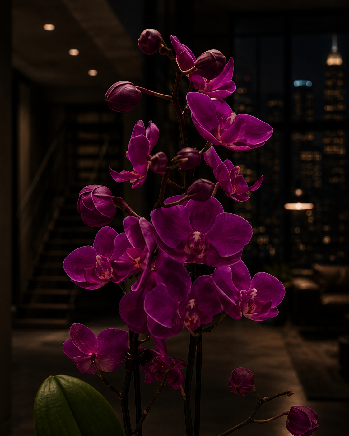 'Purple Phalaenopsis'- Orchid