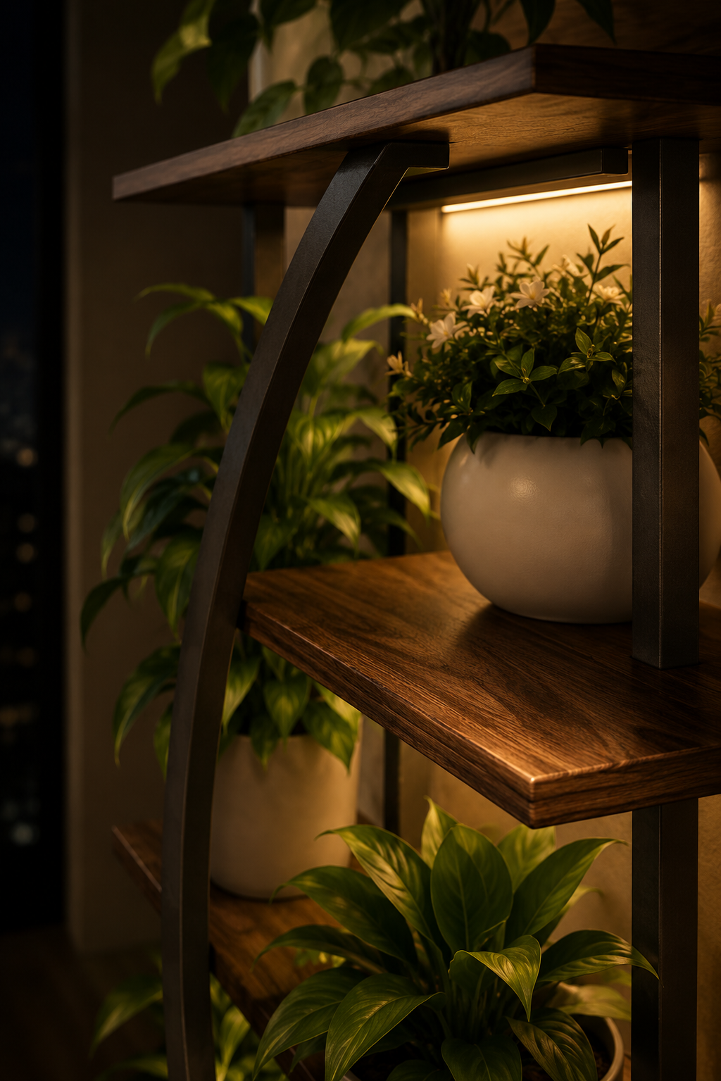 Slytherin House Plant Stand
