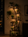 Crescent Moon Plant Stand