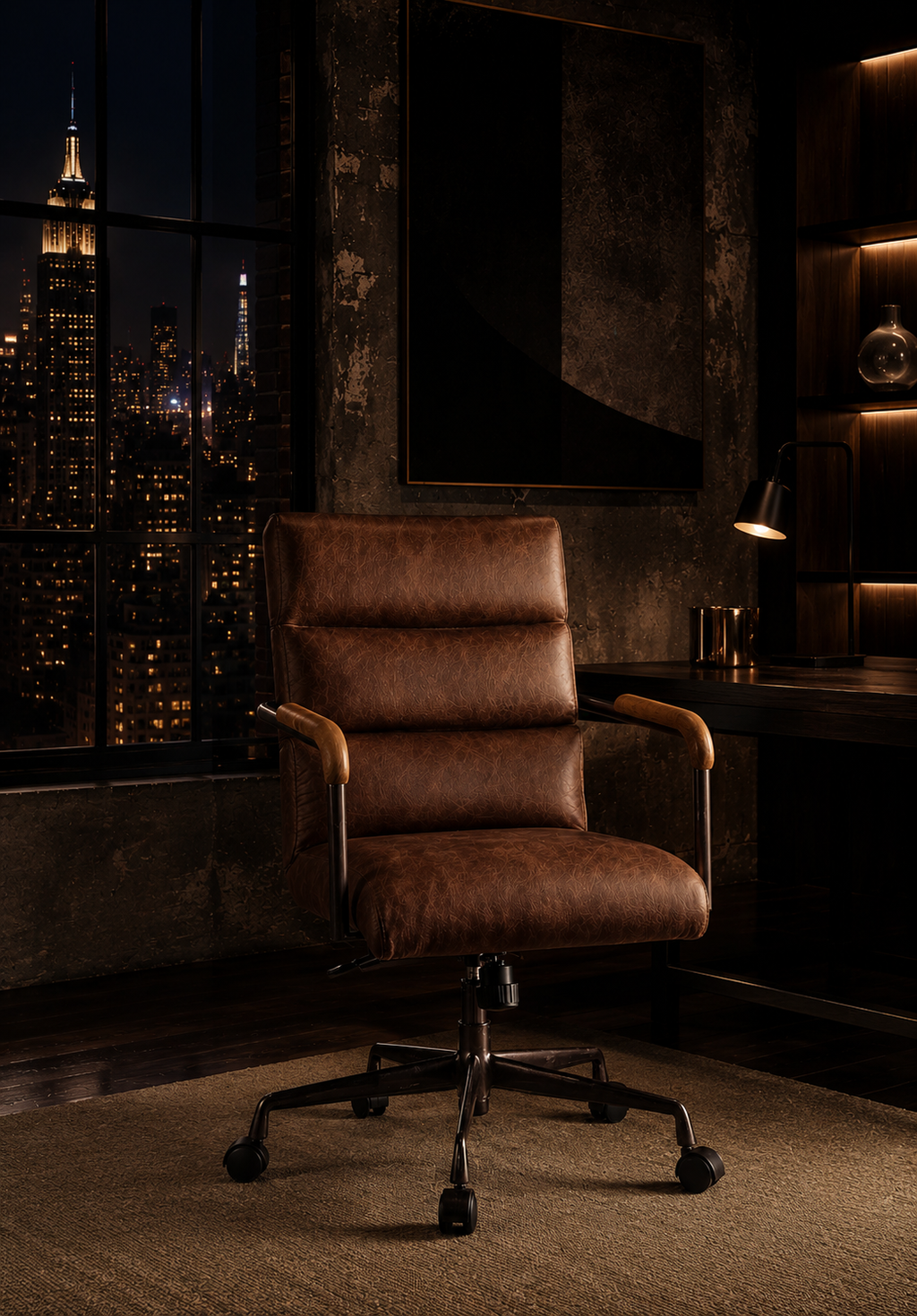 James Brown Swivel Office Chair