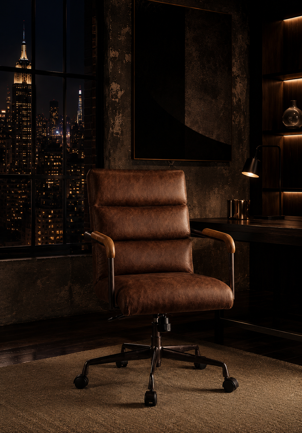 James Brown Swivel Office Chair