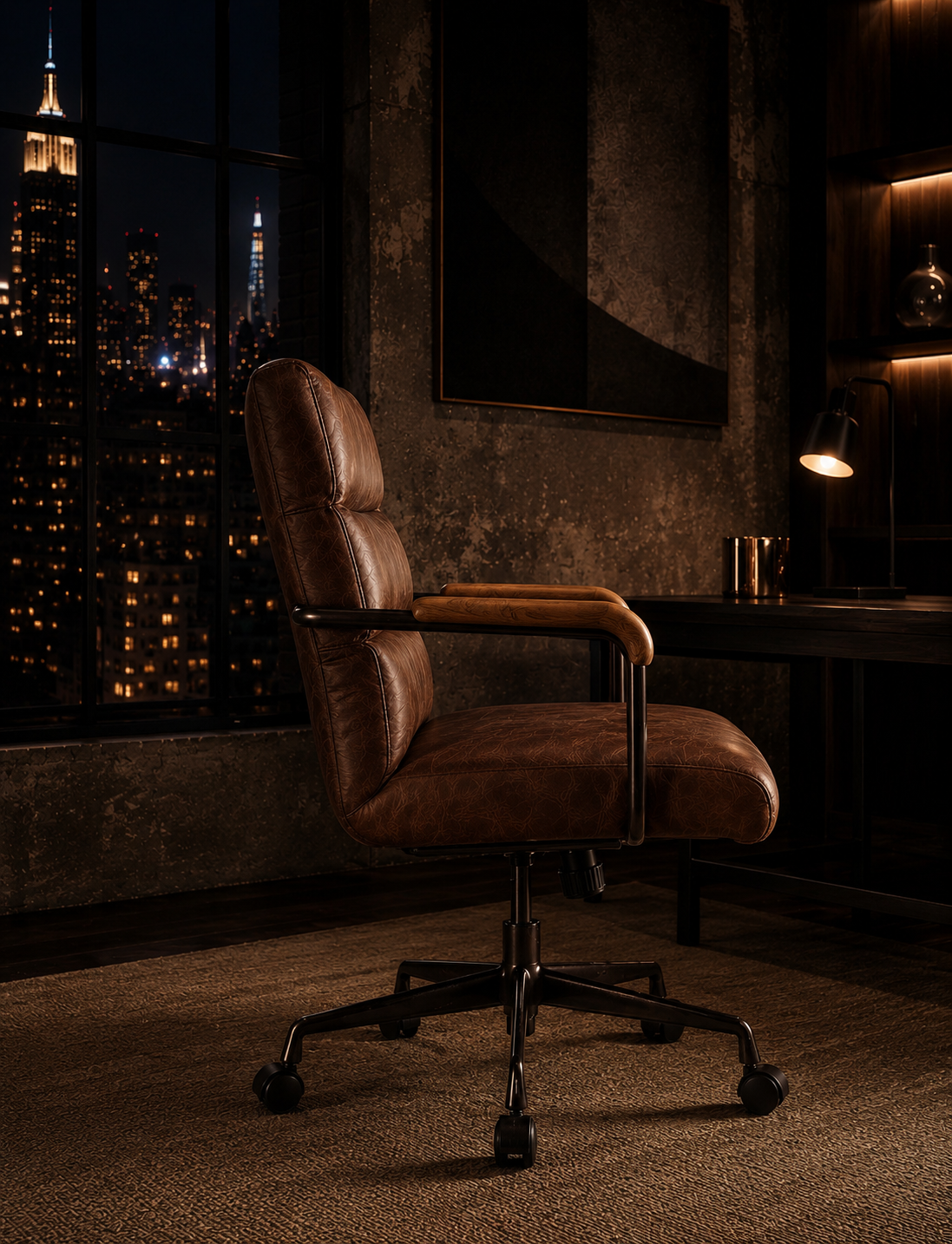 James Brown Swivel Office Chair