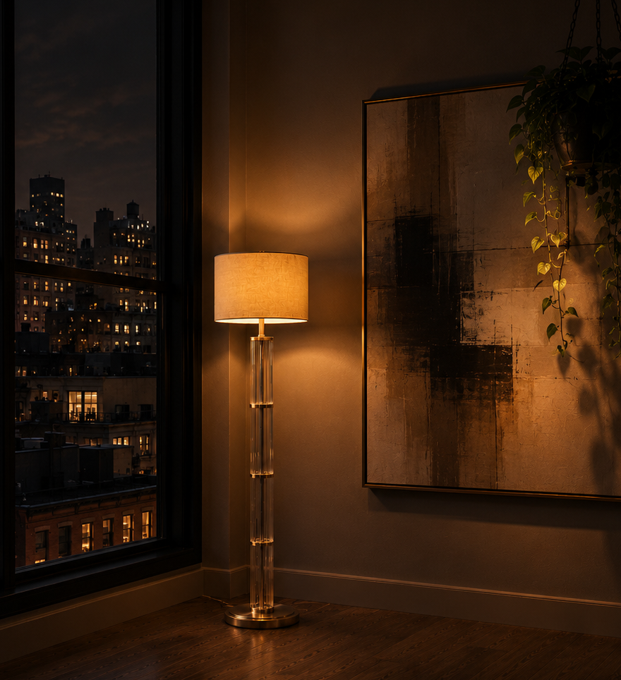 Glass House Floor Lamp