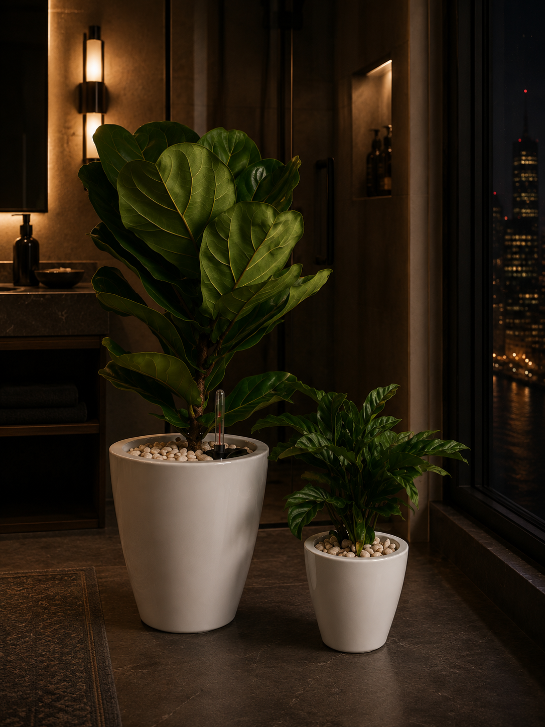 Blanco Self-Watering Planter (Set of 2)