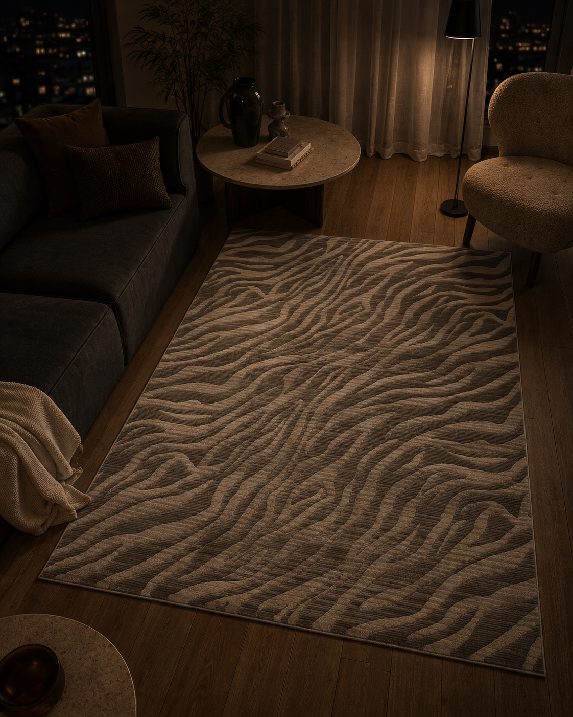 888 Print Geo Area Rug